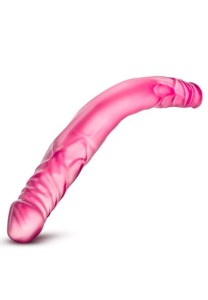 Silikonski dvostruki dildo u roze boji 330740-13